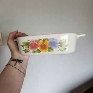 Vintage Corningware Casserole Dish